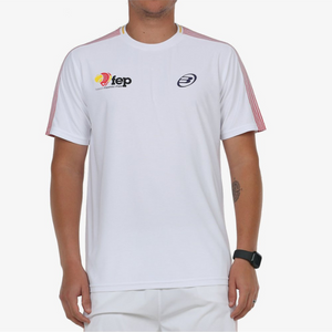 T-shirt Bullapdel Replica FEP Exudo Blanc Face - Esprit Padel Shop