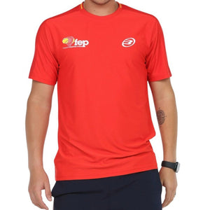 T-shirt Bullpadel FEP Exudo Rouge Replica Face - Esprit Padel Shop