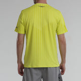 T-shirt Bullpadel Limbo Jaune dos - Esprit Padel Shop