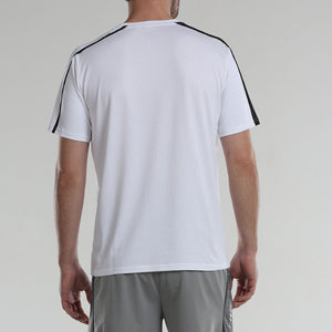 T-shirt-Bullpadel-Liron-Blanc-Dos - Esprit Padel Shop