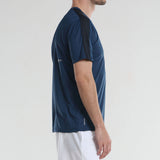 t-shirt Bullpadel Nacre Bleu cote - Esprit Padel Shop