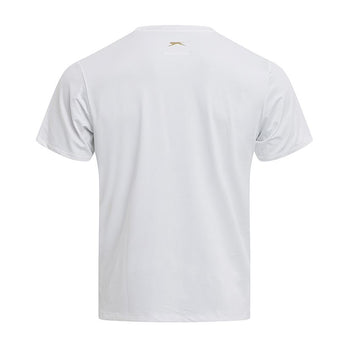 T-shirt S crew Blanc Slazenger dos
