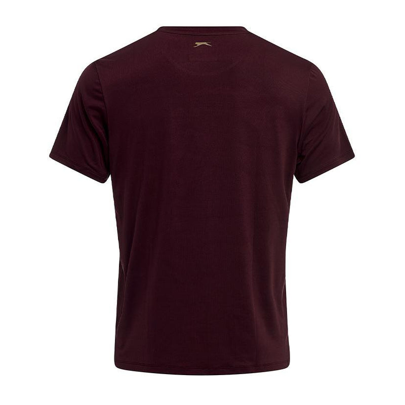 T-shirt S crew Rouge Slazenger dos