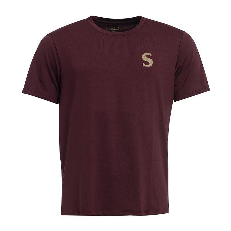 T-shirt S crew Rouge Slazenger face
