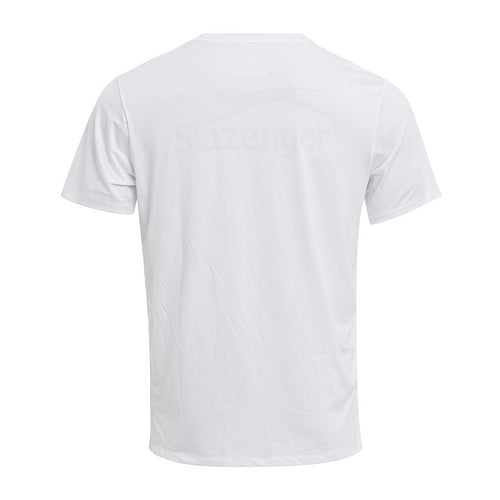 t-shirt tim tee blanc slazenger dos