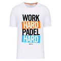 T-shirt TBT - Work Hard Padel Hard en coton organique