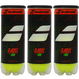 Tripack de 3 balles de padel Babolat Padel Tour - Esprit Padel Shop