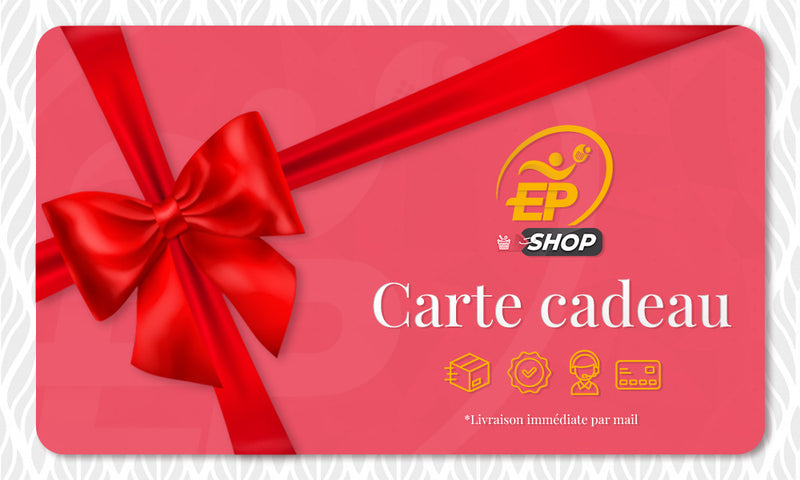 E-carte cadeau - Esprit Padel Shop - idée cadeau padel